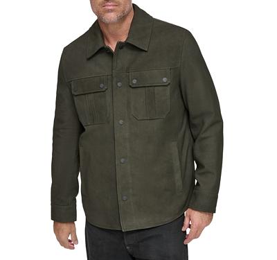 Andrew Marc Laredo Leather Shirt Jacket