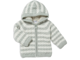Angel Dear Unisex Sherpa Lined Knit Jacket - Baby
