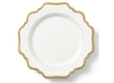 Anna Weatherley Antique White with Gold Salad Plate