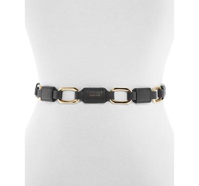Annie Bing Women's Mini Jody Chain & Leather Link Belt