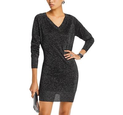 Aqua Metallic Sweater Dress - 100% Exclusive