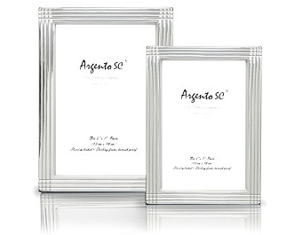 Argento Axis Sterling Silver Frame, 5 x 7