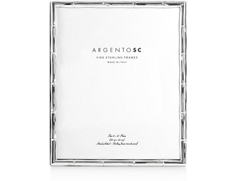 Argento Sc Bamboo Sterling Silver Frame, 8 x 10