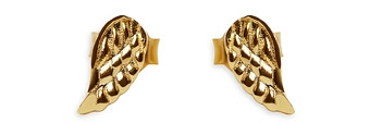 Freida Rothman Swing Stud Earrings in 14K Gold Plated