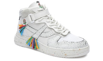 Ash Women's Parker Rainbow Lace Up Embellished Sneakers