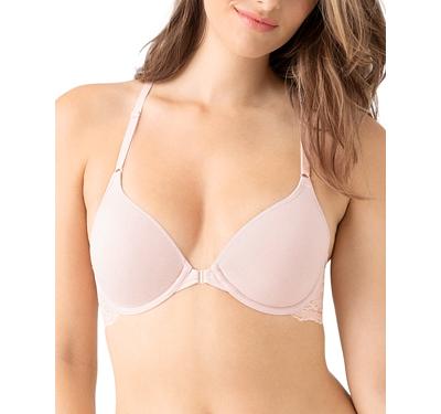 b.tempt'd by Wacoal Inspired Eyelet Front Close Contour T-Shirt Bra