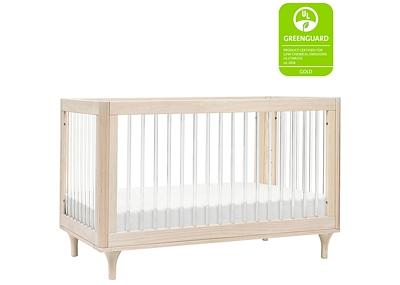 Babyletto Lolly 3-in-1 Convertible Crib with Toddler Bed Conversion Kit