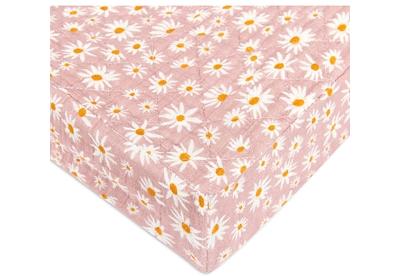 Babyletto Quilted Changing Pad Cover in Gots Certified Organic Muslin Cotton