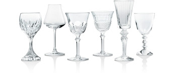 Baccarat Box of Wine Glasses, Set of 6