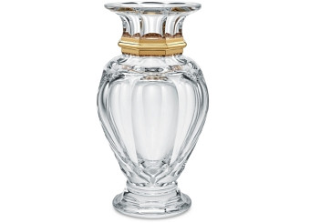 Baccarat Harcourt Baluster Vase, Gold