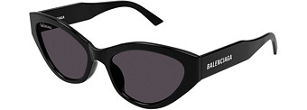 Balenciaga Flat Cat Eye Sunglasses, 57mm