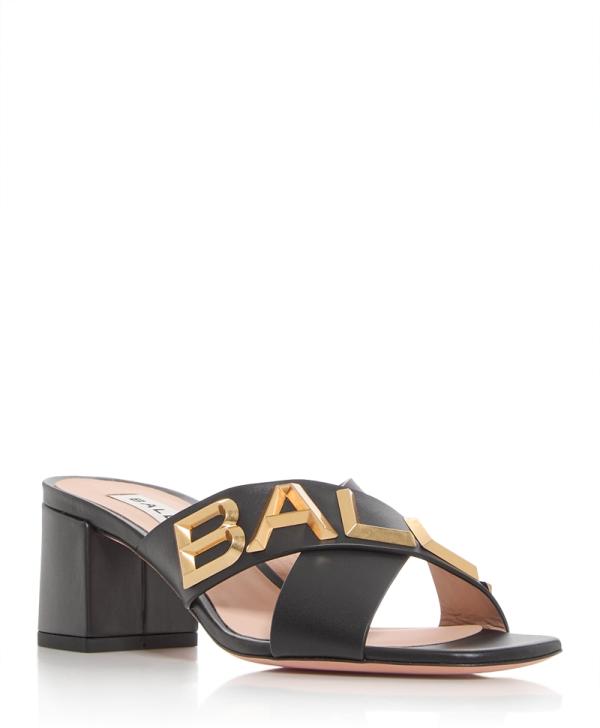 Bally Women's Block Heel Slide Sandals