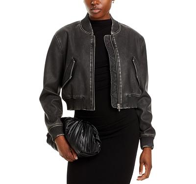 Blanknyc Faux Leather Bomber Jacket