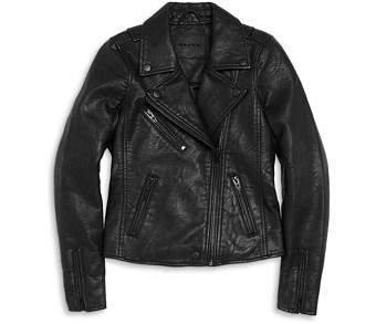 Blanknyc Girls' Faux Leather Moto Jacket - Big Kid
