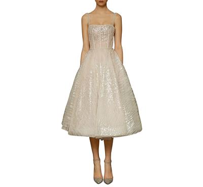 Bronx And Banco Mademoiselle Bridal Midi Dress