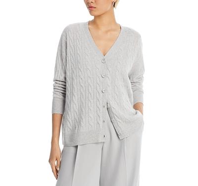 C by Bloomingdale's Cashmere Cable Knit Cashmere Cardigan - 100% Exclusive