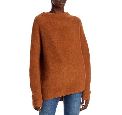 C by Bloomingdale's Cashmere Mock Neck Brushed Cashmere Sweater - 100% Exclusive