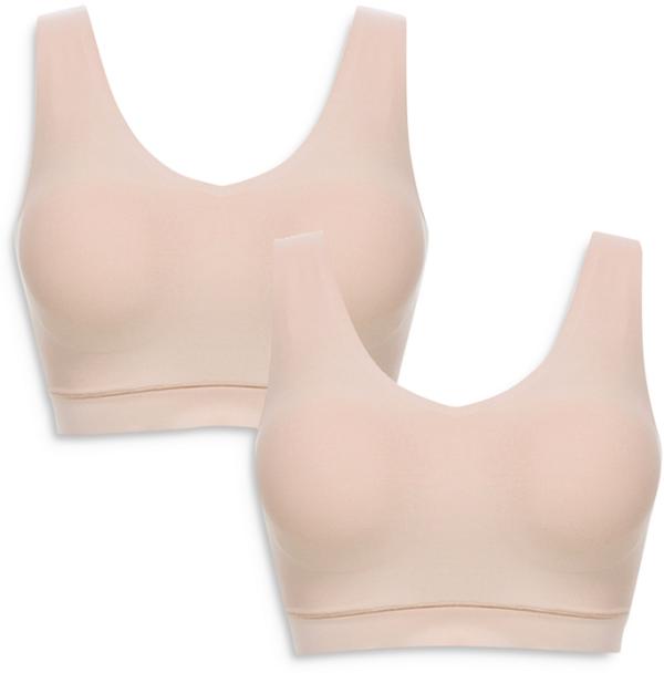 Chantelle Soft Stretch Wireless Padded V-Neck Bras, Set of 2