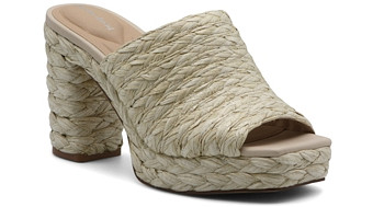 Charles David Women's Prisca Slip On Espadrille Platform High Heel Sandals