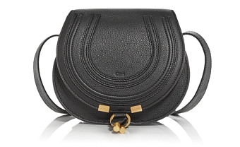 Chloe Marcie Small Leather Saddle Bag