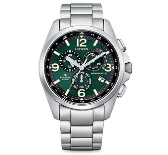 Citizen Eco-Drive Promaster Land Chronograph Stainless Steel Watch, 45mm