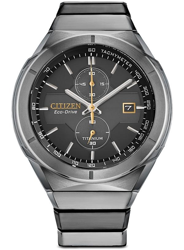 Citizen Eco-Drive Super Titanium Armor Chronograph, 44mm