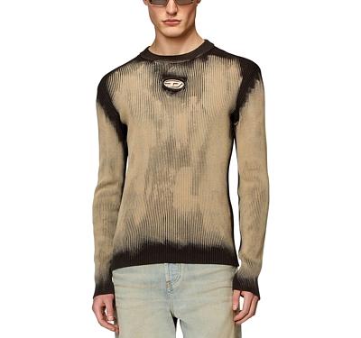 Diesel Darin Slim Fit Distressed Sweater