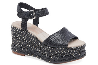 Dolce Vita Women's Tiago Ankle Strap Espadrille Platform Wedge Sandals