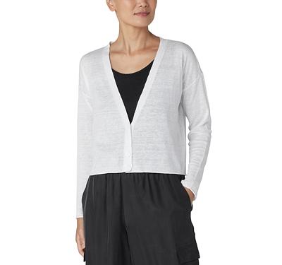 Eileen Fisher Button Front Cardigan