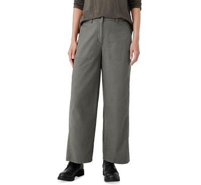 Eileen Fisher Petites Wide Leg Ankle Pants