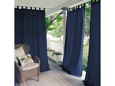 Elrene Home Fashions Matine Indoor/Outdoor Window Panel, 52 x 108