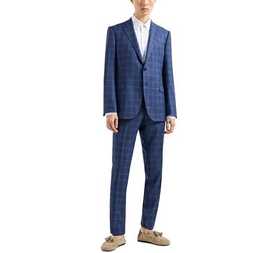 Emporio Armani M-Line Check Slim Fit Suit