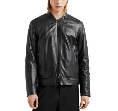 Emporio Armani Reversible Leather Jacket