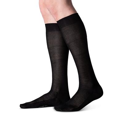 Falke No. 4 Silk & Nylon Knee High Dress Socks
