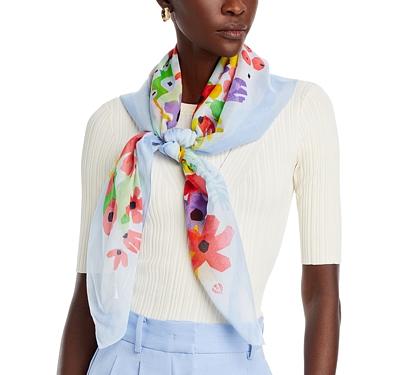 Fraas Oversized Floral Square Scarf