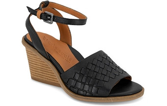 Gentle Souls by Kenneth Cole Women's Nadia Ankle Strap Wedge Sandals