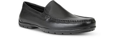 Geox Men's Moner 2 Fit Leather Moc Toe Loafers