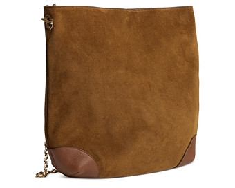 Gerard Darel Charlotte Leather Hobo Bag