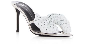 Giuseppe Zanotti Women's Intrigio Bow Embellished High Heel Sandals