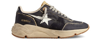 Golden Goose Men's Running Sole Lace Up Sneakers