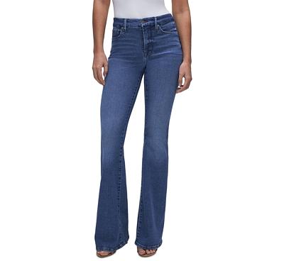 Good American Good Legs High Rise Flare Jeans in I456