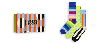 Happy Socks Multicolor Crew Socks Gift Set, Pack of 3
