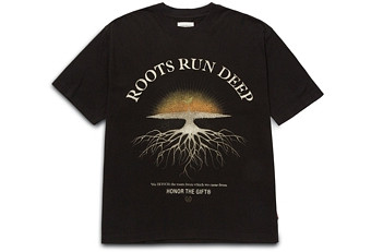 Honor the Gift Oversized Fit Roots Run Deep Graphic Tee