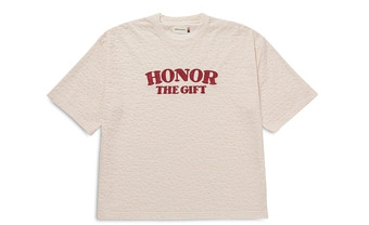 Honor the Gift Oversized Fit Stripe Box Logo Tee
