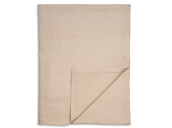 Hudson Park Collection Lattice Texture Blanket, Full Queen - 100% Exclusive