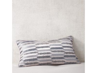 Hudson Park Collection Woven Shibori Decorative Pillow, 12 x 22 - 100% Exclusive