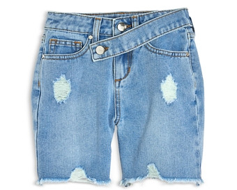 Joe's Jeans Girls' Celia Relaxed Fit Distressed Denim Shorts - Big Kid