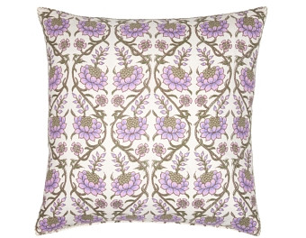 John Robshaw Gajara Lavender Decorative Pillow