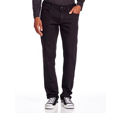 John Varvatos Usa Bowery Straight Fit Jeans in Black