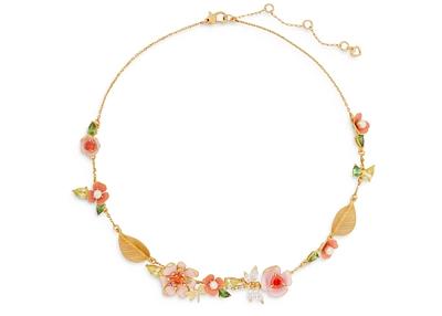 kate spade new york Bloom in Color Scatter Collar Necklace, 16-19